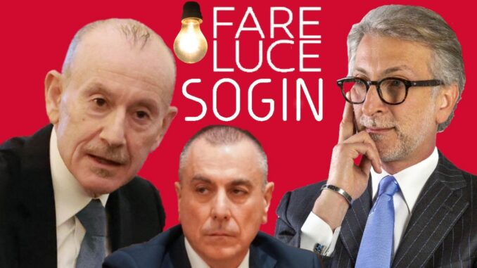 Sogin, Gian Luca Artizzu, Carlo Massagli, retroscena, scandalo Sogin, Alessandro Cicero interpellanze parlamentari centrali nucleari