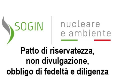 Sogin Patto di riservatezza e fedeltà disatteso dal suo Ad Gian Luca Artizzu