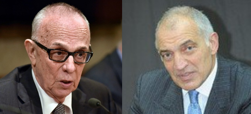 Carlo Jean, Giuseppe Nucci, rispettivamente ex presidente e ex Ad di Sogin Gian Luca Artizzu